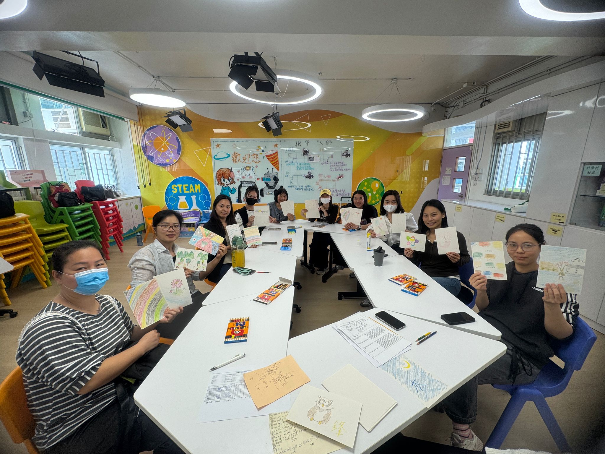 2026-03-19 休息畫畫廊家長小組